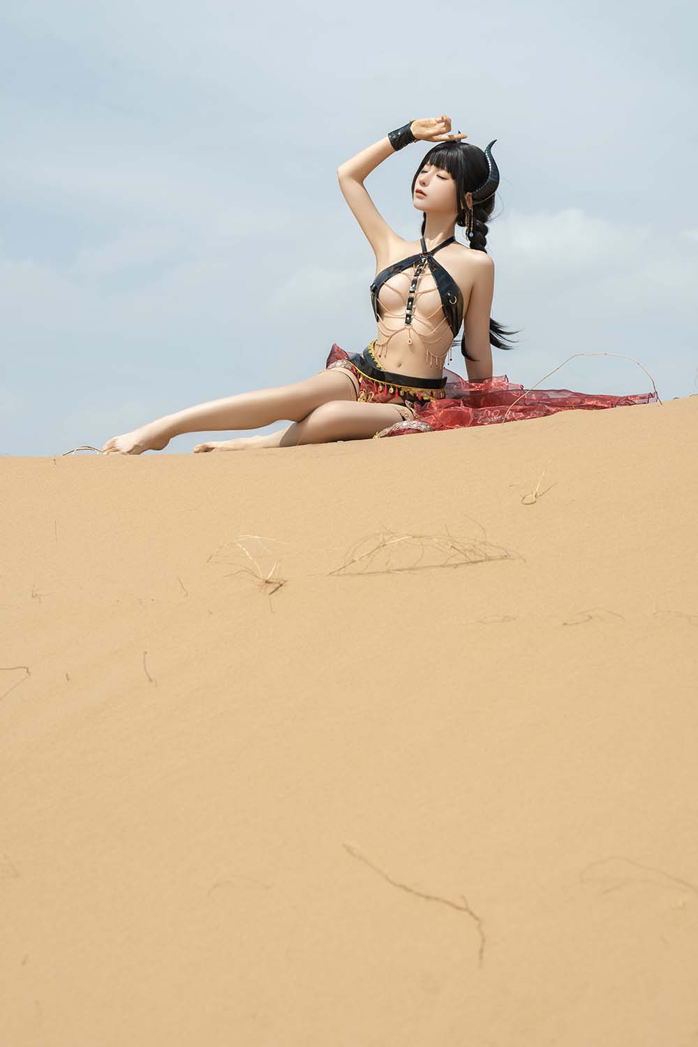蠢沫沫 – 沙漠魅魔 Cosplay-第2张