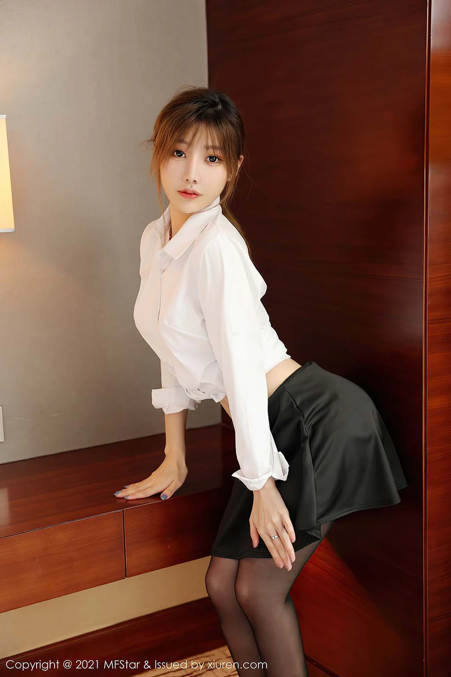 [MFStar模范学院]2021.08.13 VOL.525 李颖煊baby MFStar模范学院-第2张