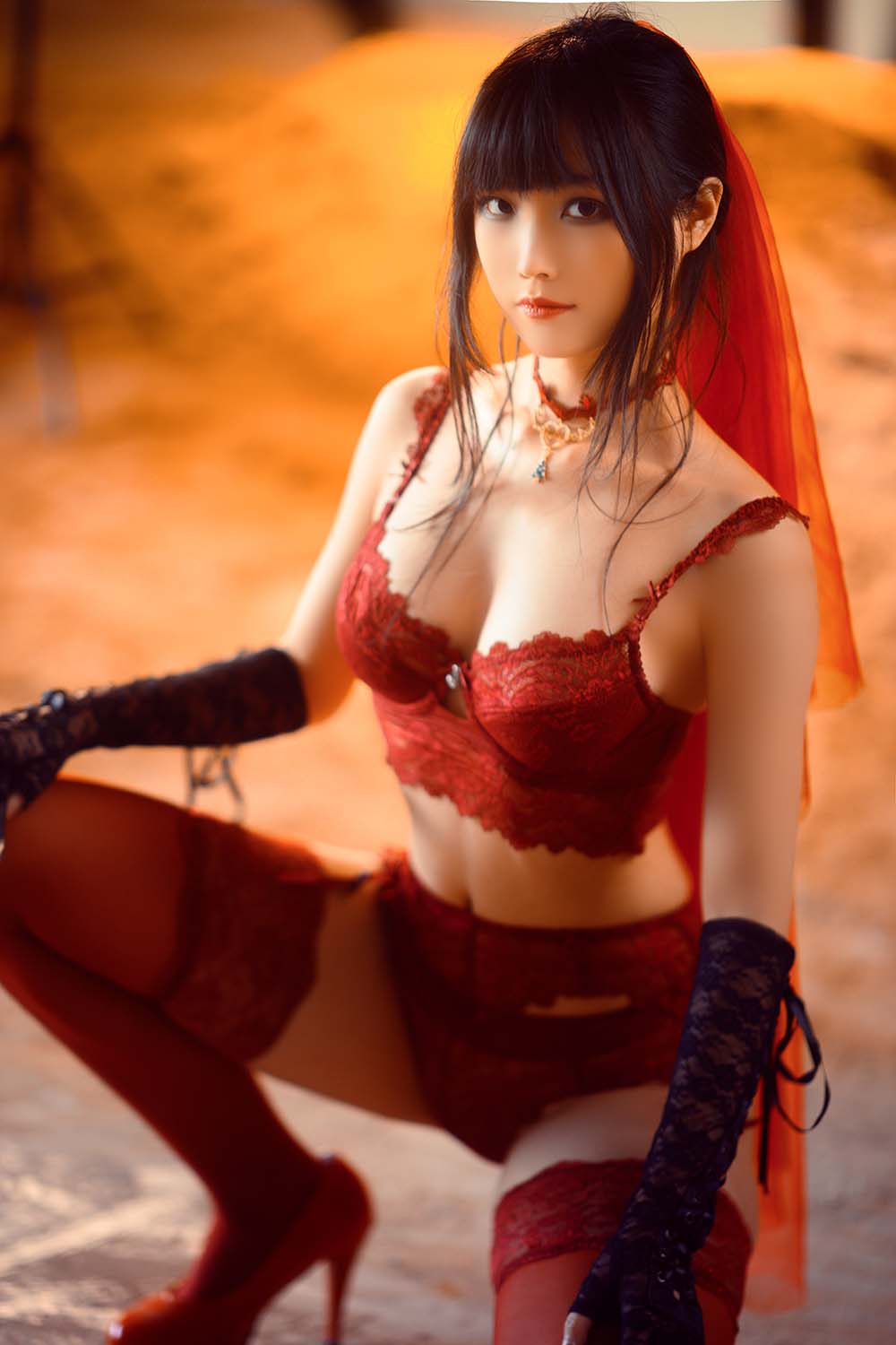 汪知子 – 废墟新娘 Cosplay-第2张
