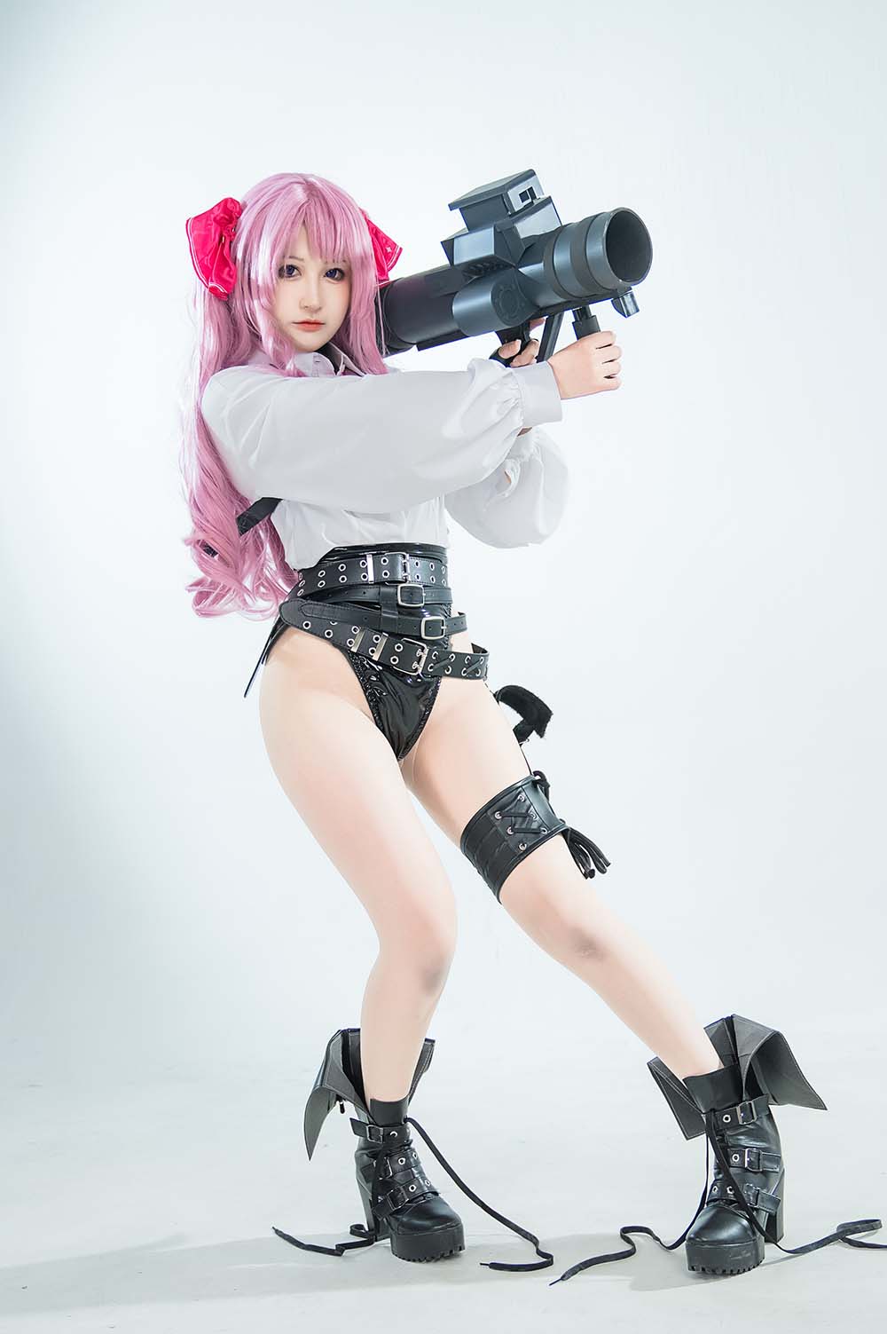 喵喵的喵吖 – nikke胜利女神 绫 Cosplay-第1张