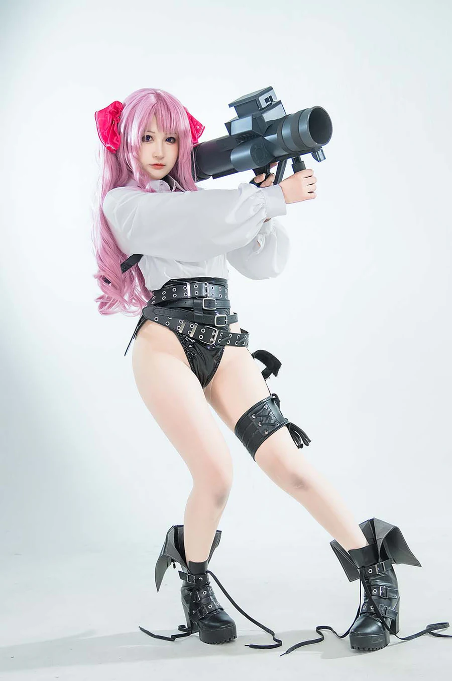 喵喵的喵吖 – nikke胜利女神 绫 Cosplay-第1张