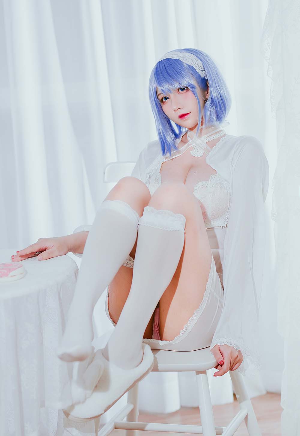 九曲Jean – 恰巴耶夫睡衣 Cosplay-第1张