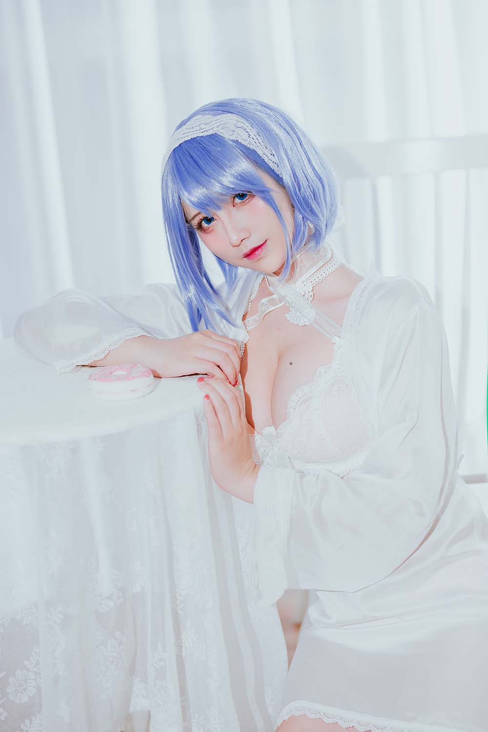 九曲Jean – 恰巴耶夫睡衣 Cosplay-第2张