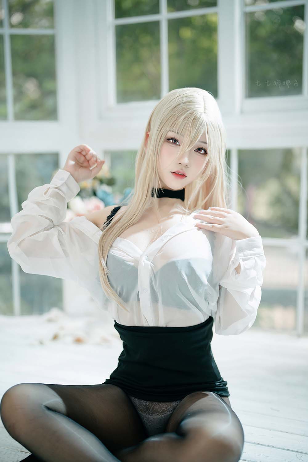 七七娜娜子 – 怨仇办公室 Cosplay-第2张
