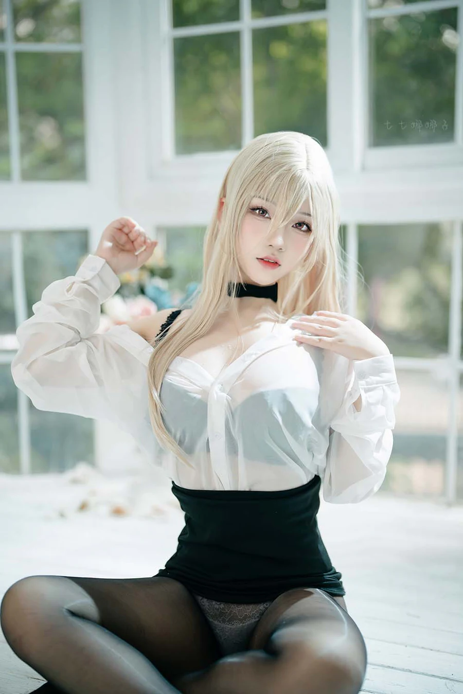 七七娜娜子 – 怨仇办公室 Cosplay-第2张