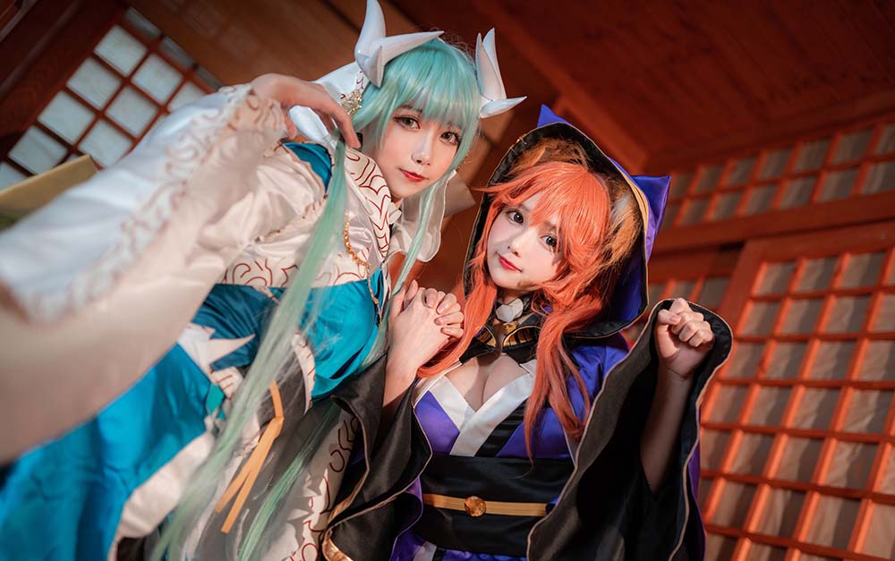 凛子酱 – 玉藻前 忠犬 Cosplay-第1张