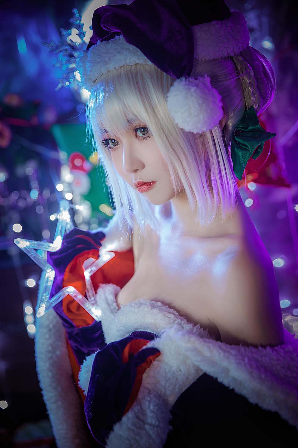这个泡泡就是逊啦 – 阿尔托莉雅圣诞al Cosplay-第1张