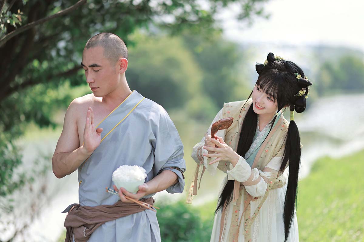 [YITUYU艺图语]2024.11.23 牧羊女和小和尚 有耳阿郁 YITUYU艺图语-第2张