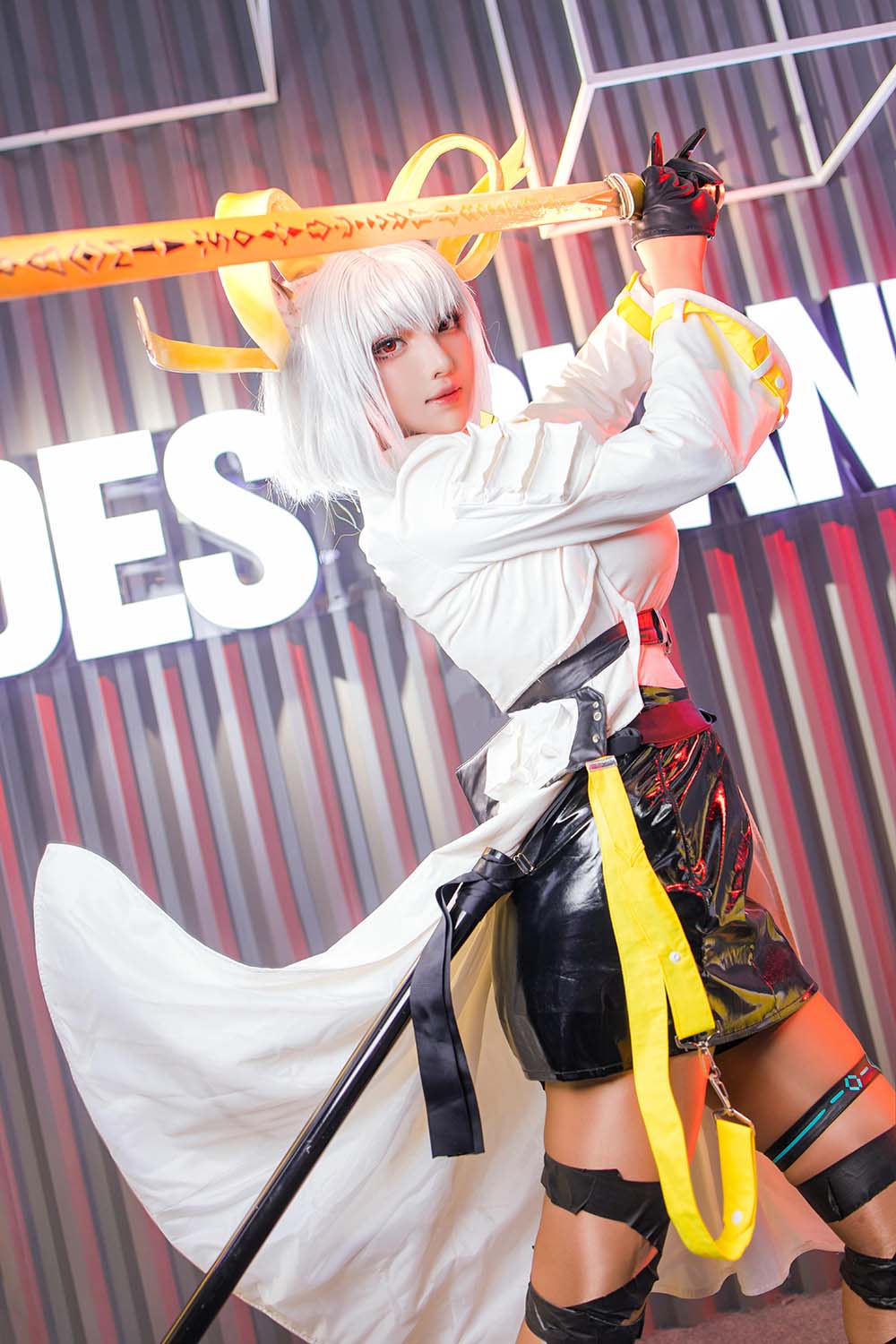 菌烨tako – 明日方舟 卡涅利安 Cosplay-第1张