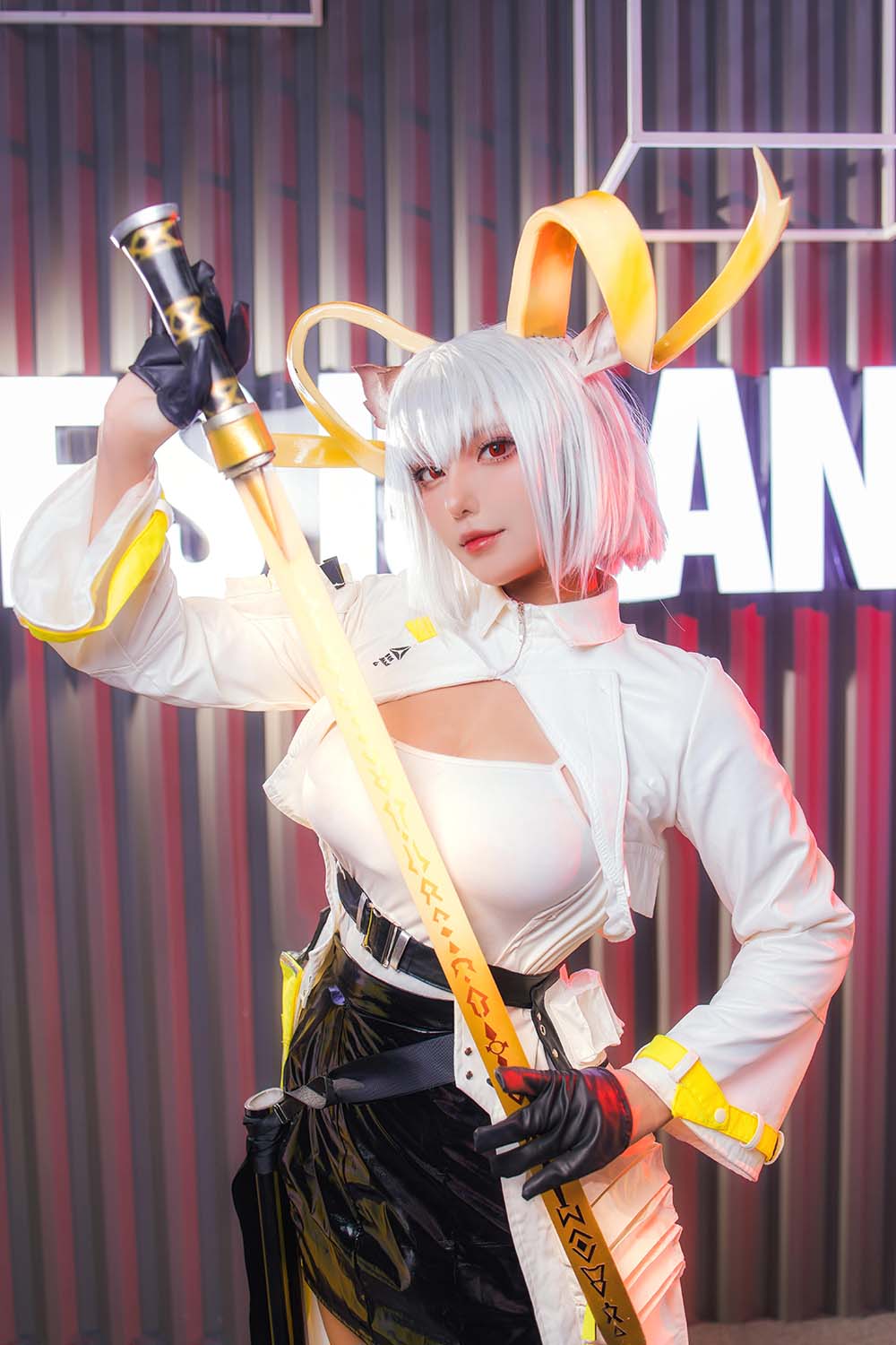 菌烨tako – 明日方舟 卡涅利安 Cosplay-第2张