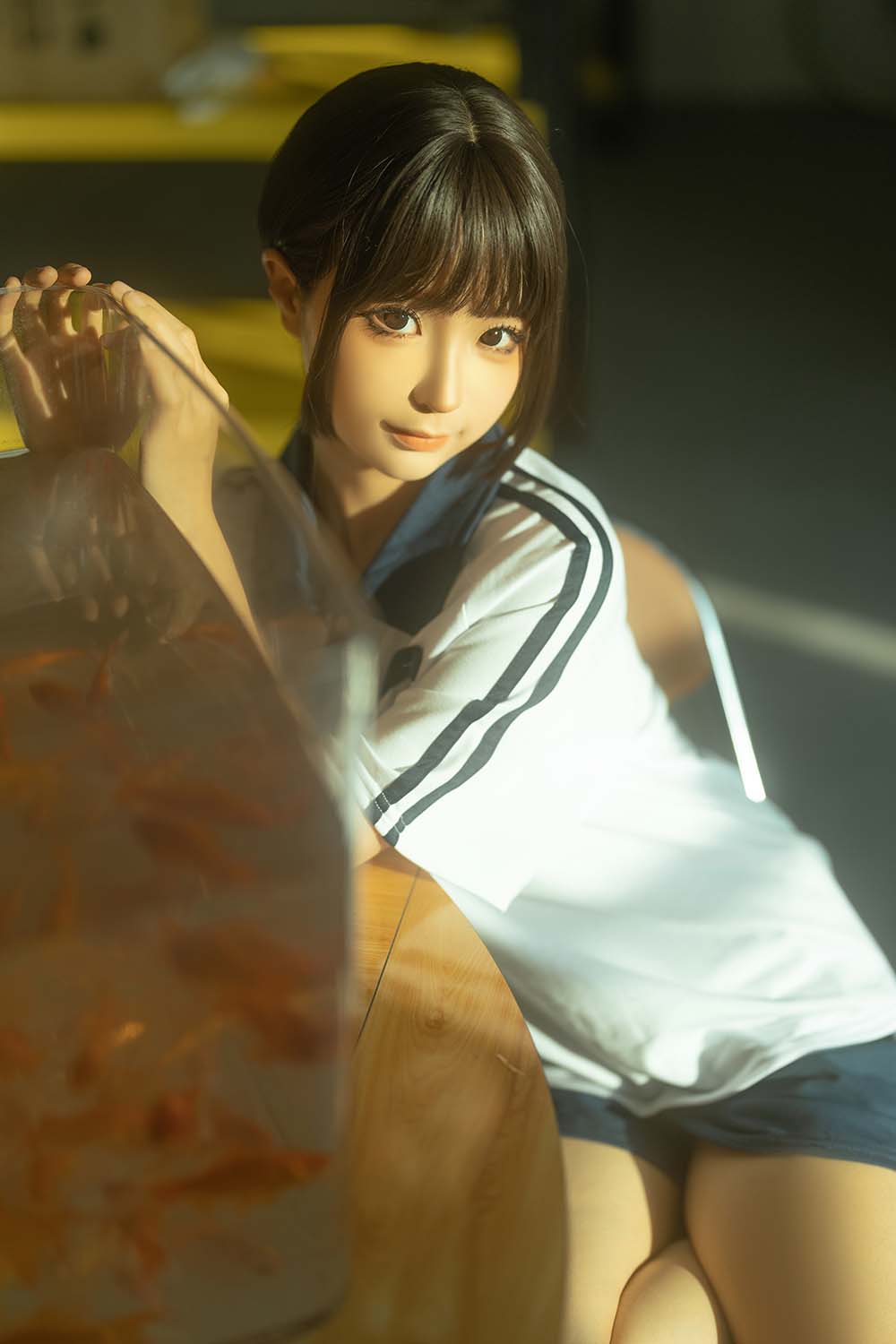 蠢沫沫 – 学妹 Cosplay-第1张