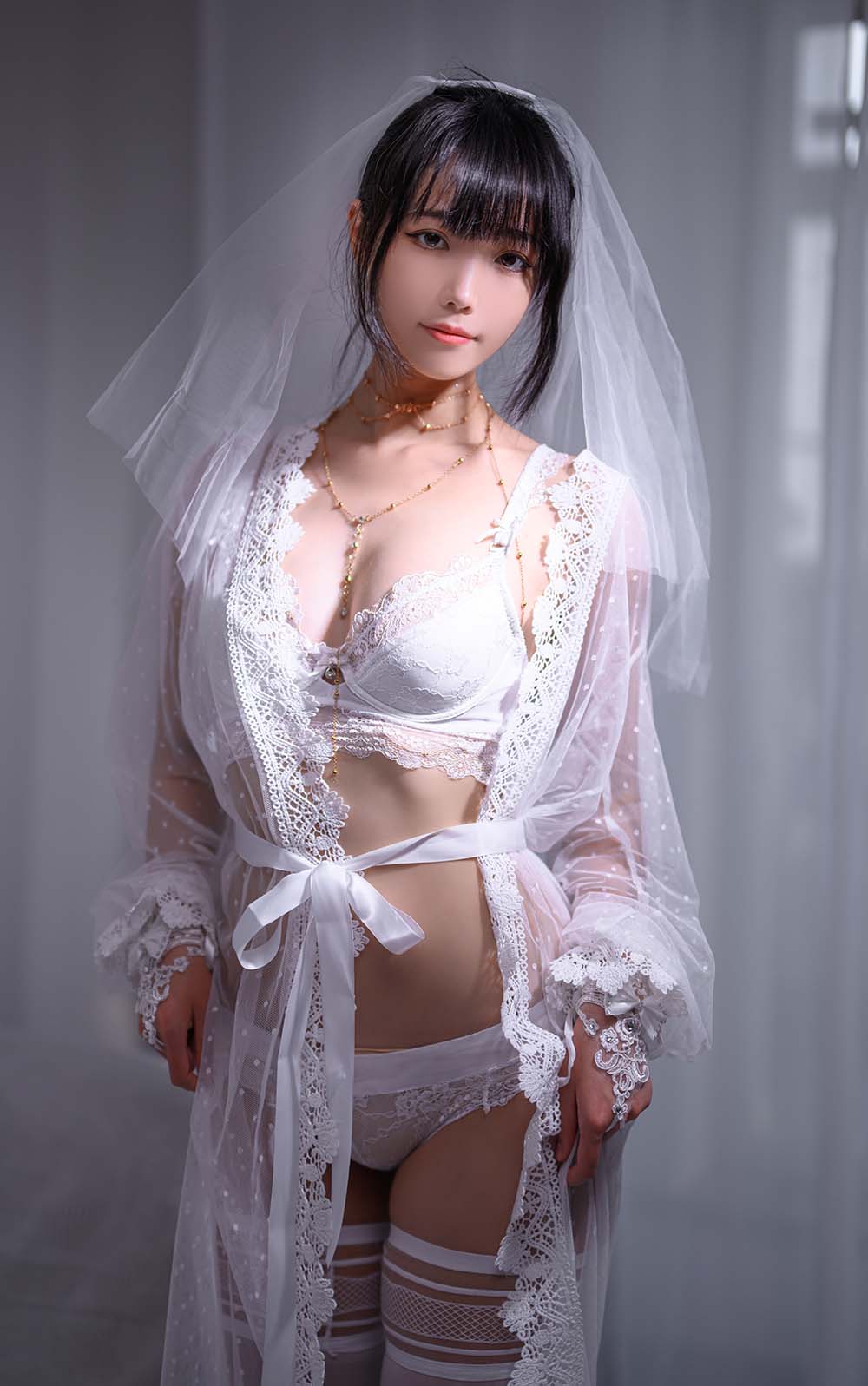 汪知子 – 婚纱 Cosplay-第1张