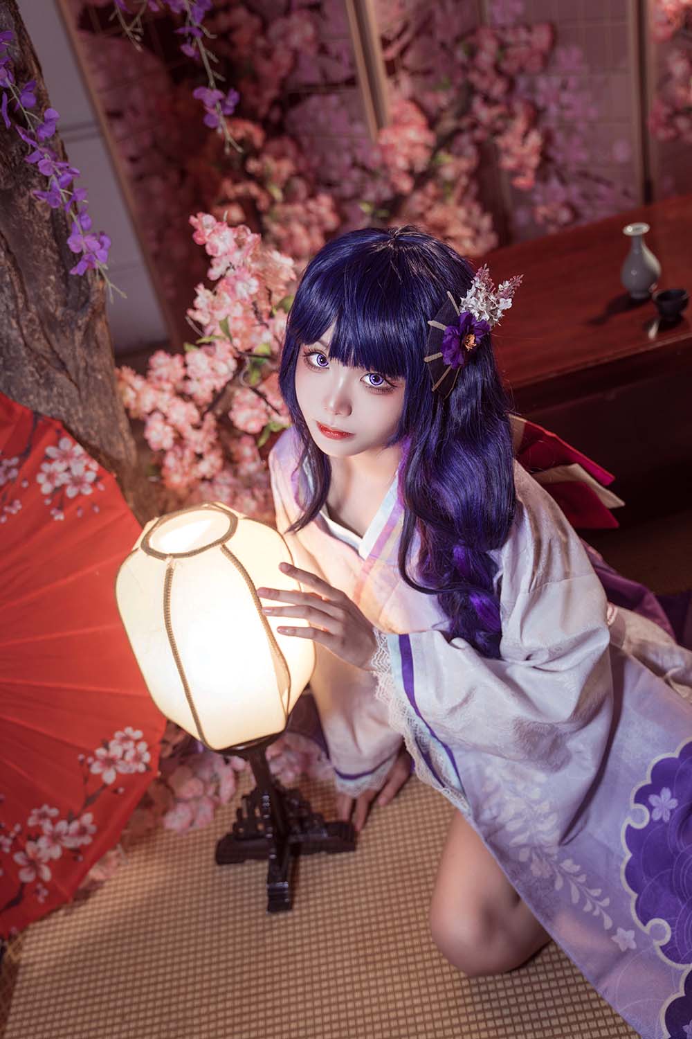 艾西aiwest – 雷电将军 Cosplay-第1张
