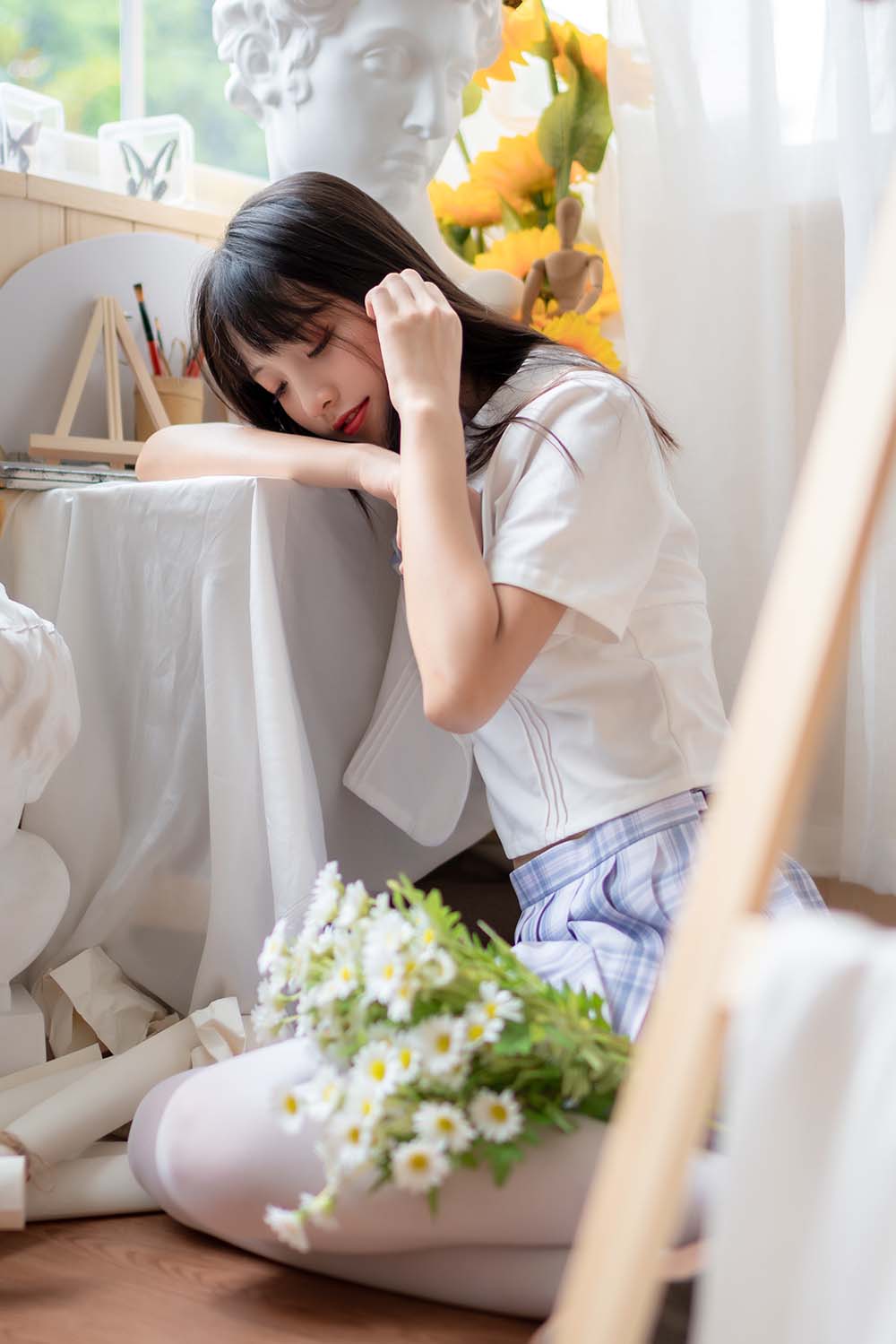 西瓜 – JK校服 Cosplay-第1张
