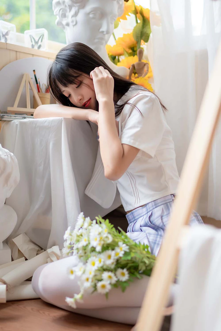 西瓜 – JK校服 Cosplay-第1张