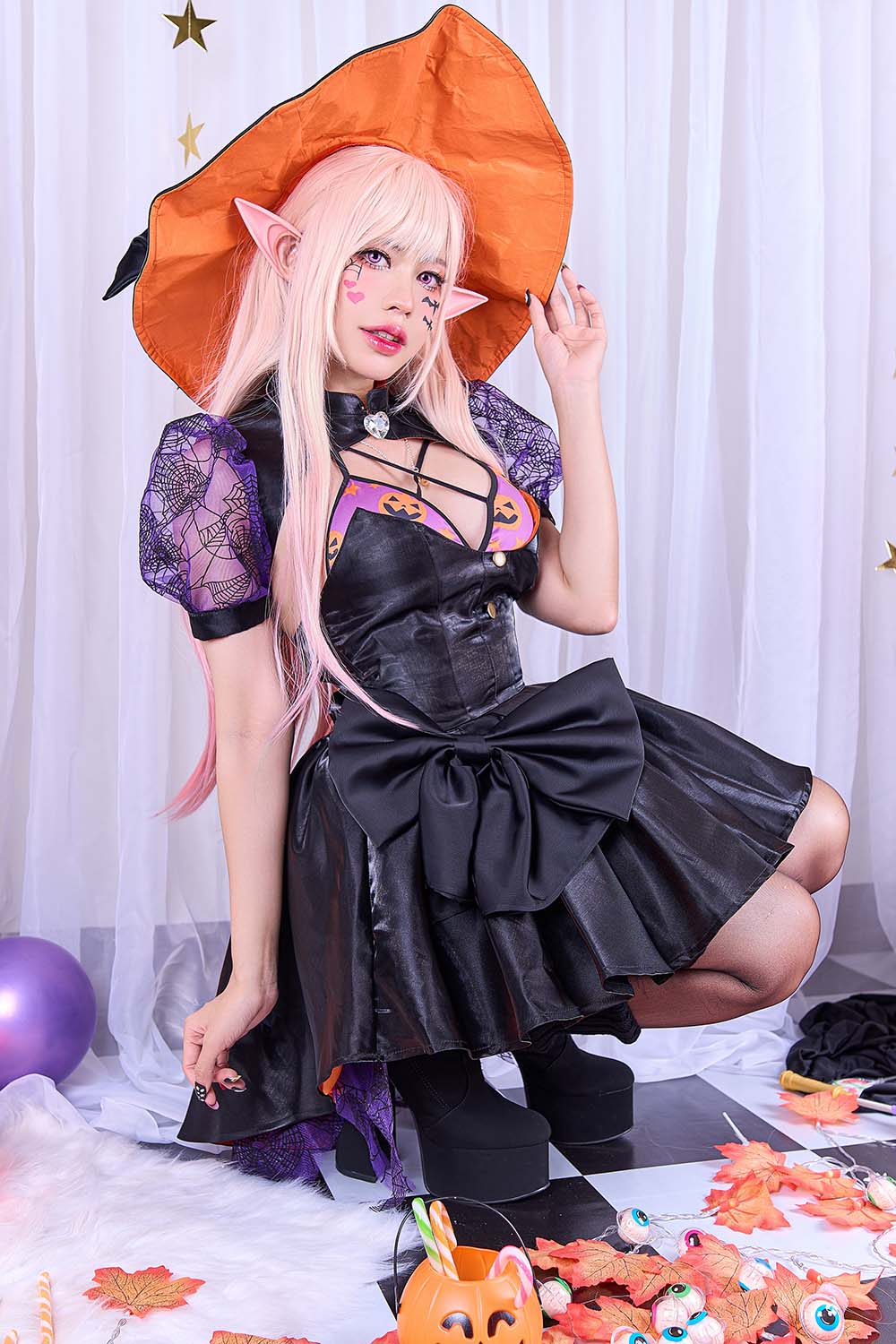 PingPing – Marin Kitagawa Hallowee Cosplay-第1张