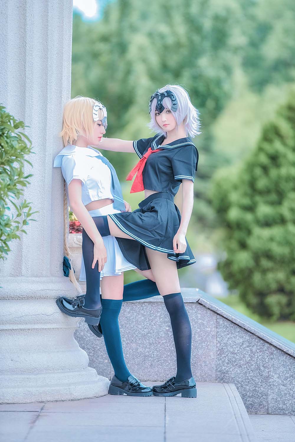 这个泡泡就是逊啦 – 黑贞德 贞德 Cosplay-第1张