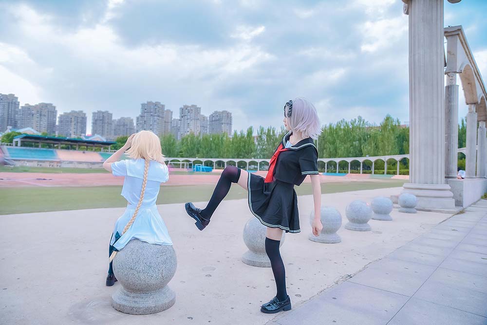 这个泡泡就是逊啦 – 黑贞德 贞德 Cosplay-第2张