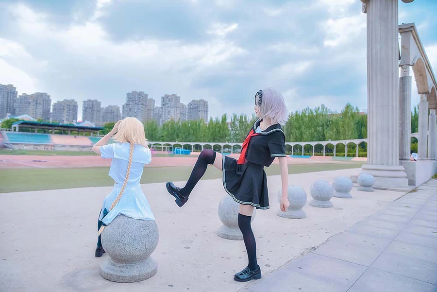 这个泡泡就是逊啦 – 黑贞德 贞德 Cosplay-第2张