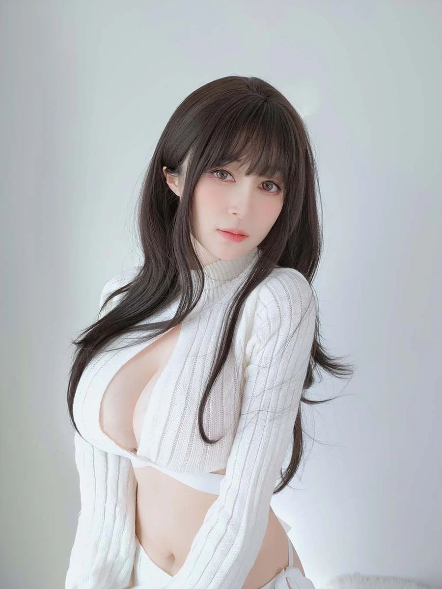 白银 – 白いセーター Cosplay-第2张