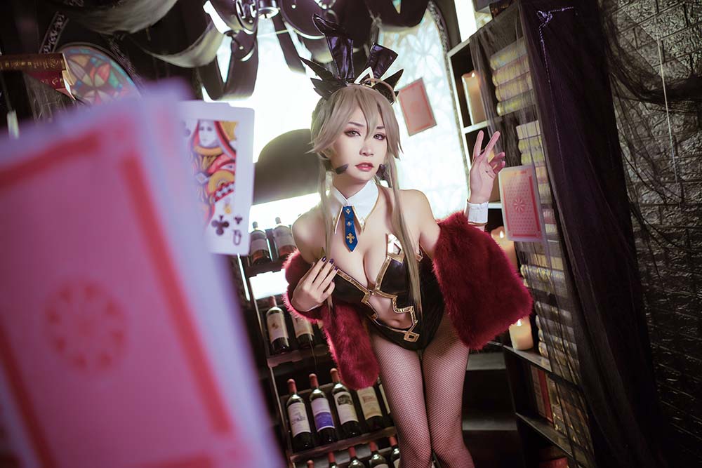 阮邑_Fairy – 黑枪呆 Cosplay-第1张