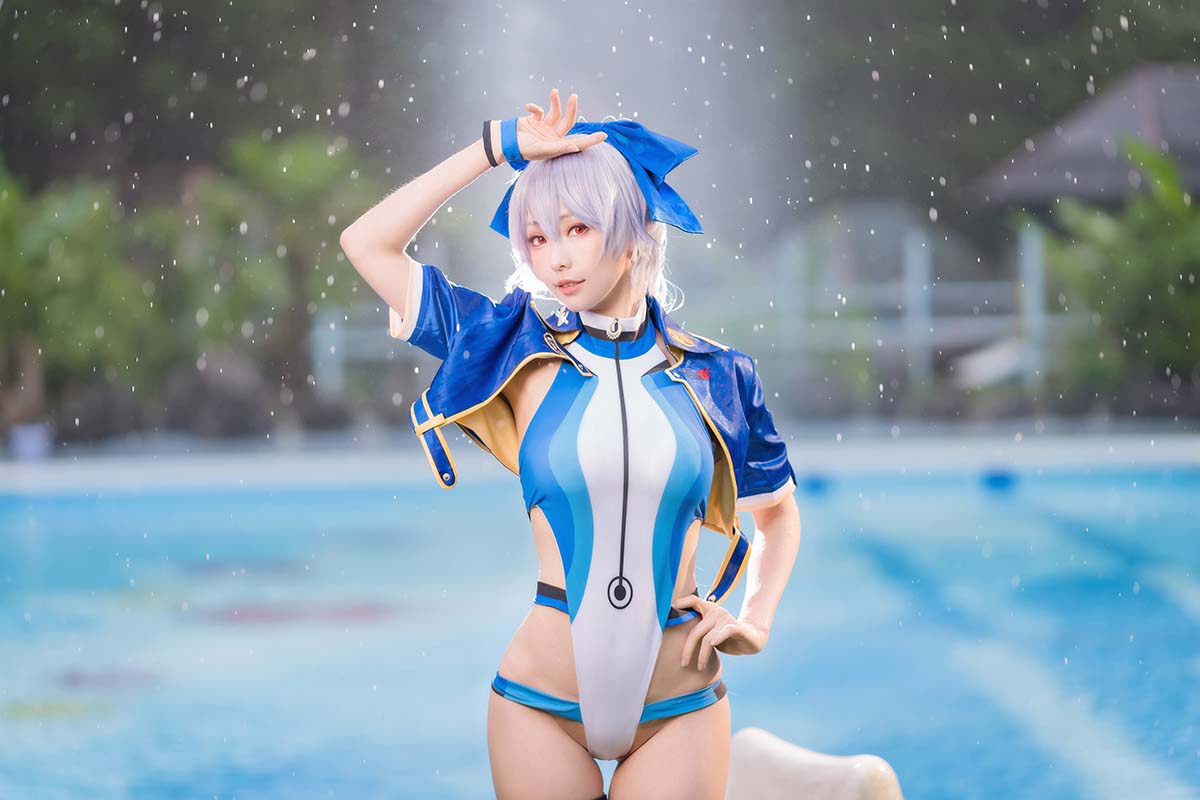 Ely_eee(ElyEE子) – Tomoe Summer Cosplay-第1张