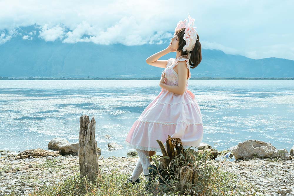 蠢沫沫 – 湖边的少女 Cosplay-第1张
