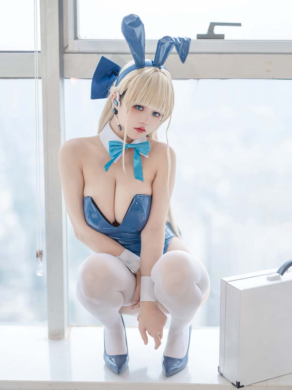 小仓千代w – 飞鸟马时兔女郎 Cosplay-第2张