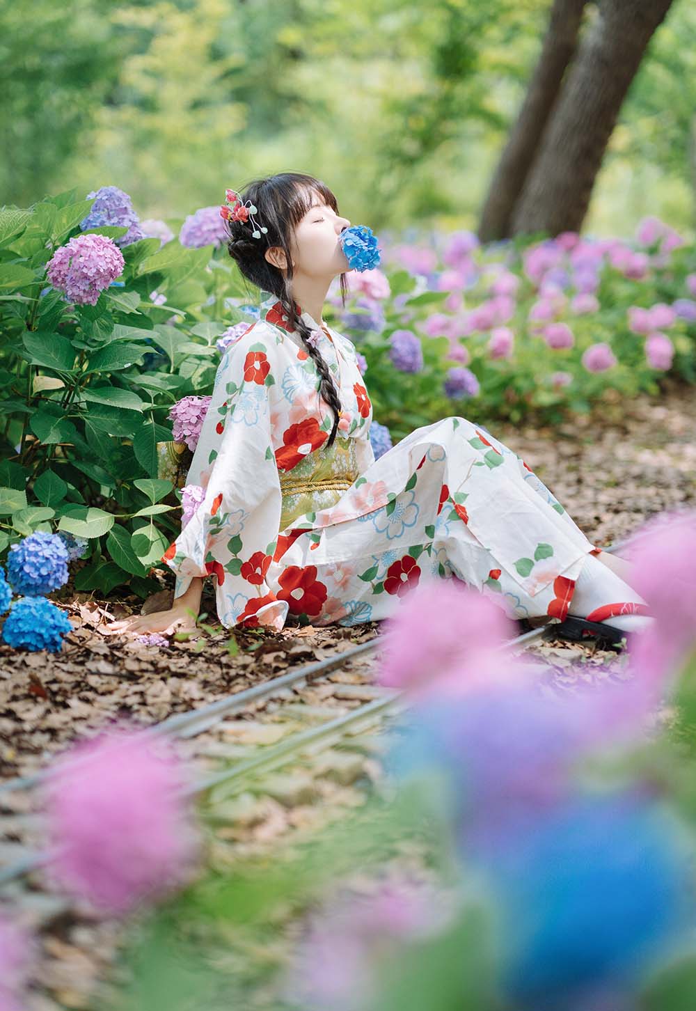 紫氯氯 – 无尽夏 Cosplay-第1张