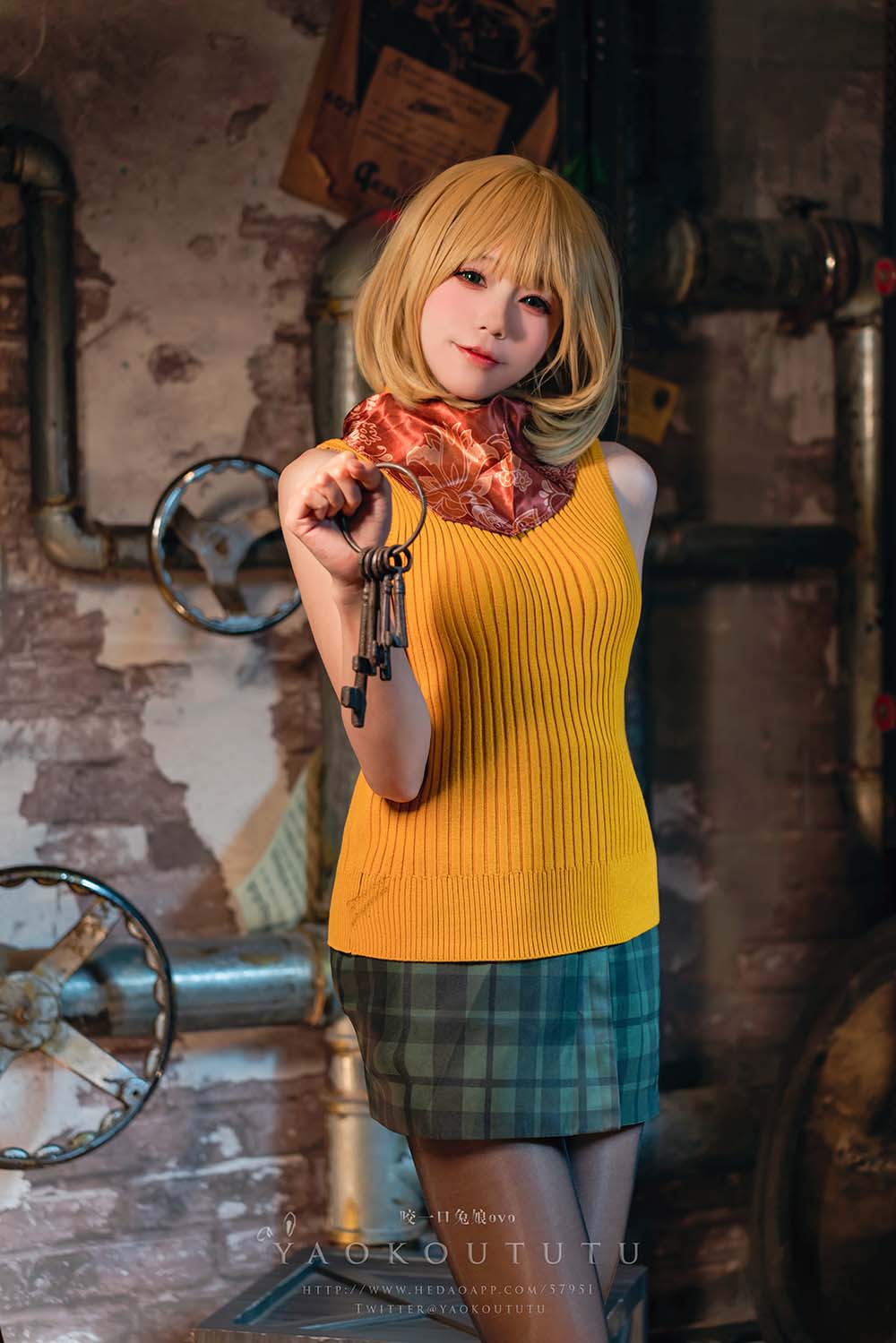 咬一口兔娘 – 生化危机4重置版 阿什莉 Cosplay-第2张