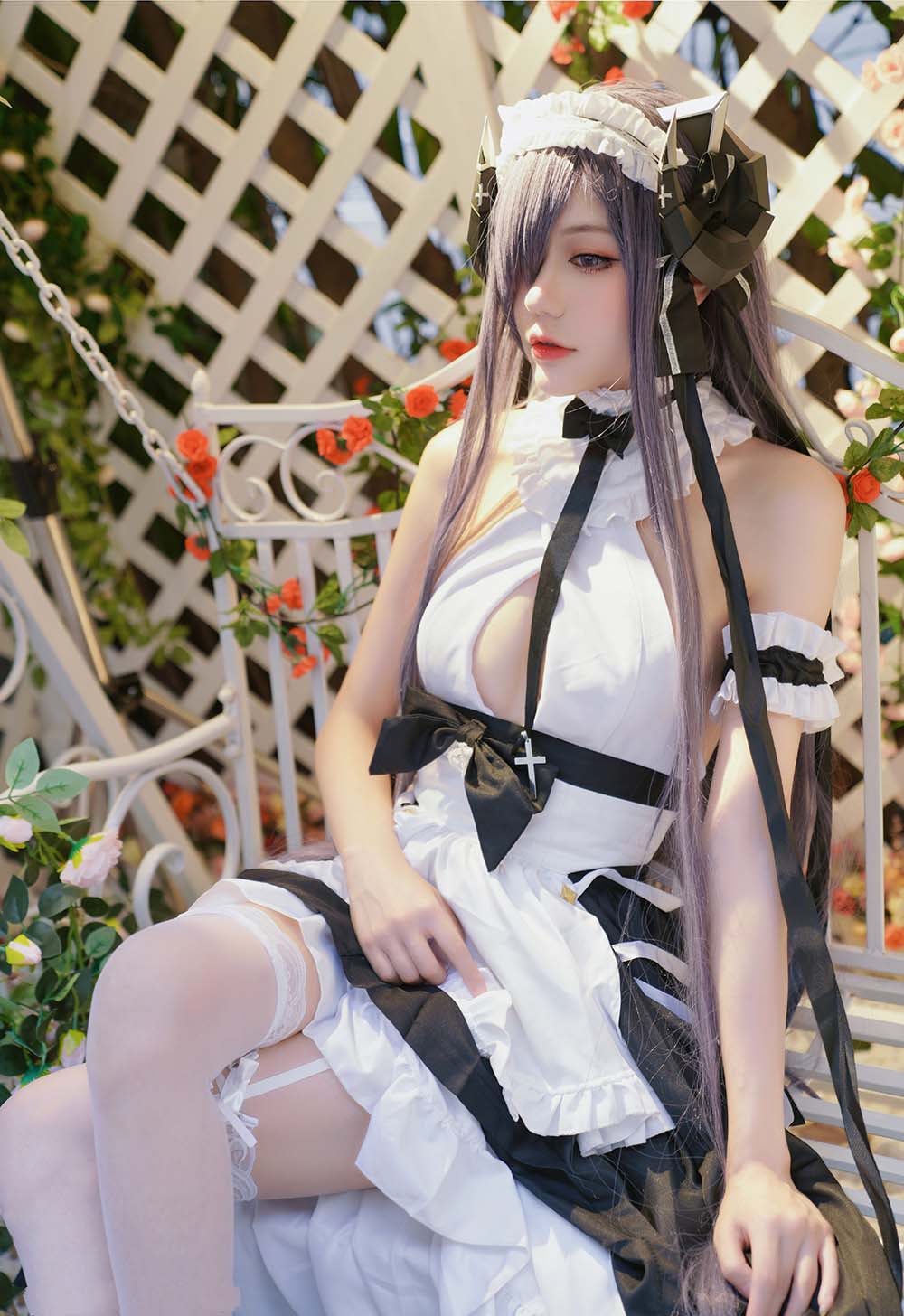 彩芸_Nebula – 奥古斯特女仆 Cosplay-第2张