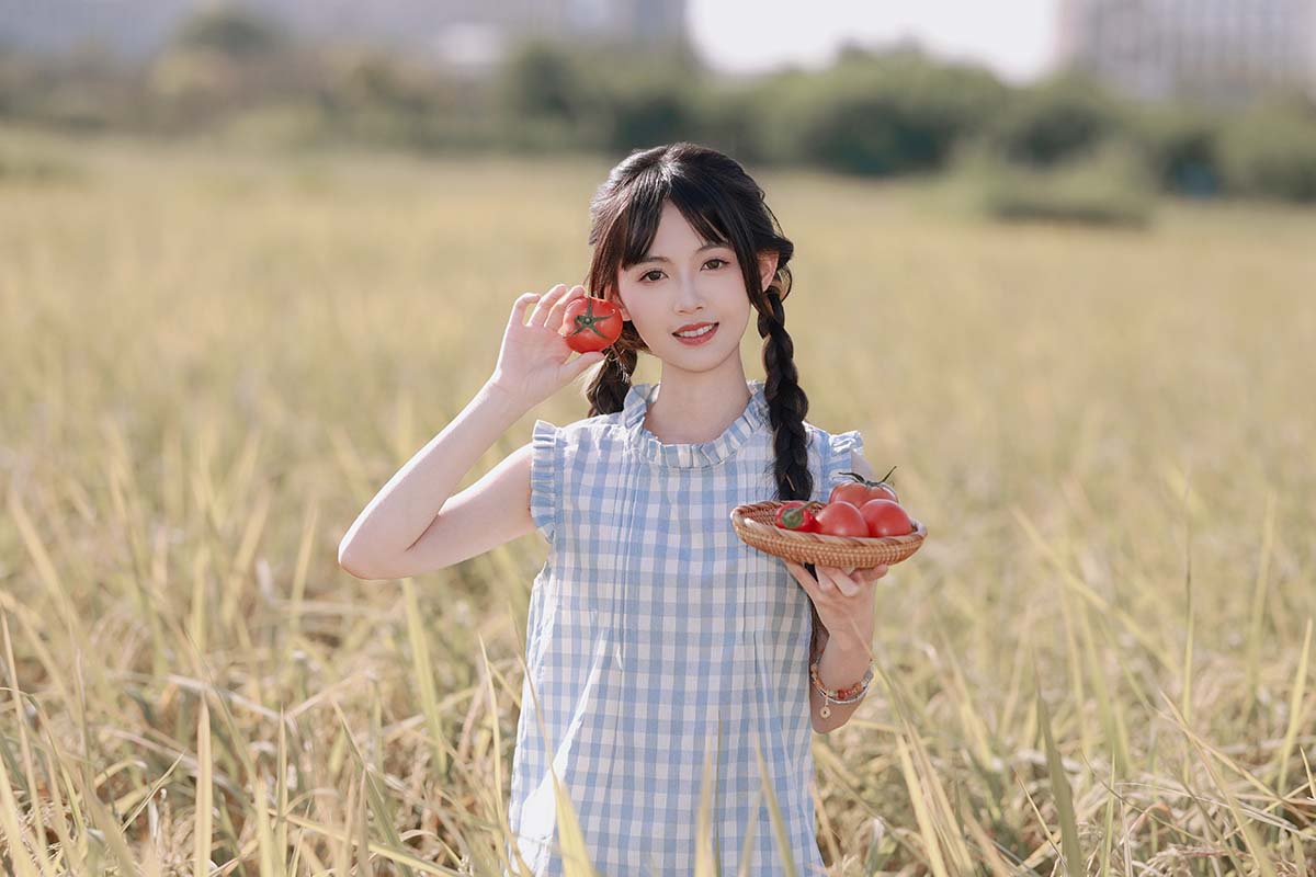 [YITUYU艺图语]2024.12.14 花田稻香，少女轻颜 小乐 YITUYU艺图语-第2张