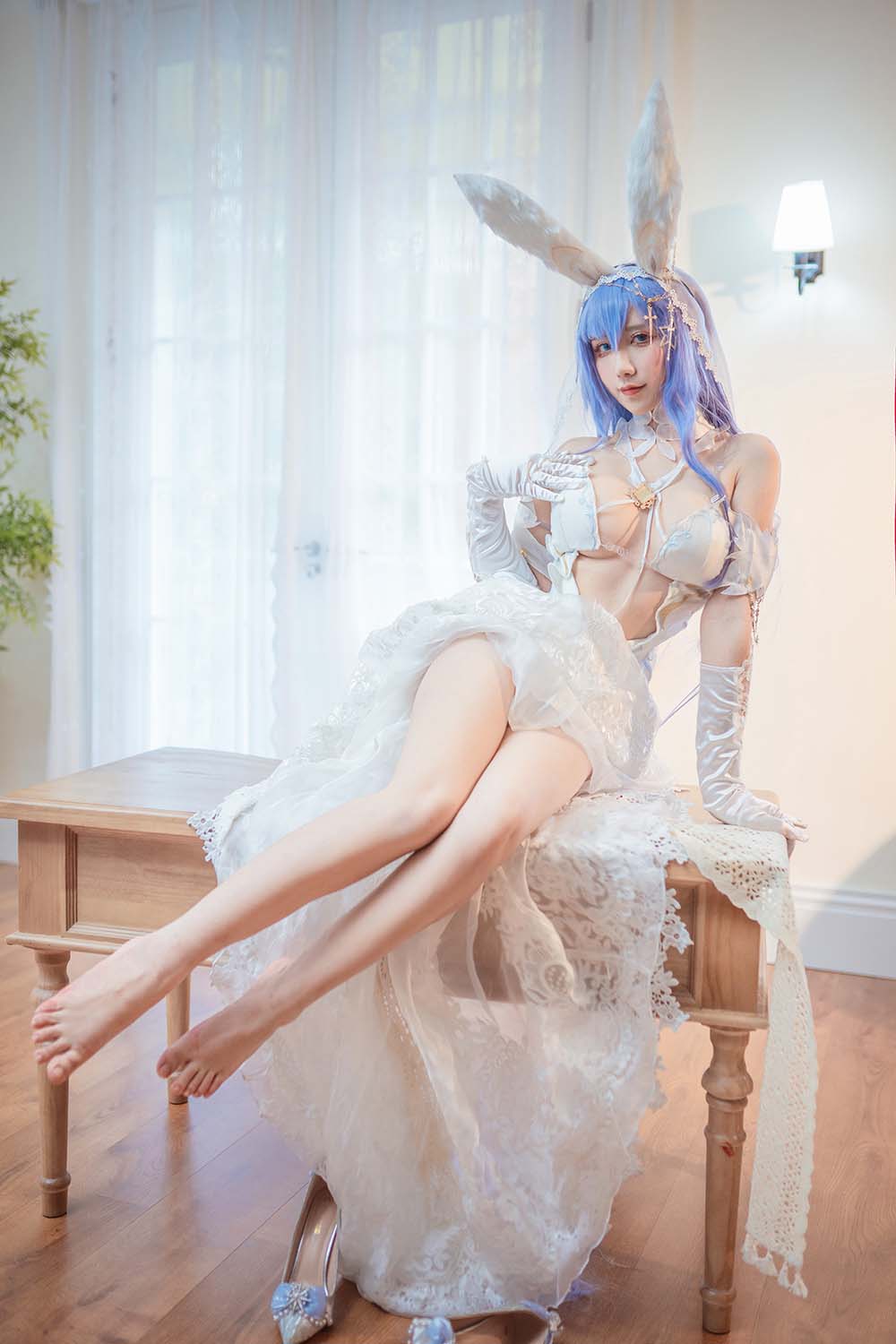 九曲Jean – 花园花嫁 Cosplay-第1张