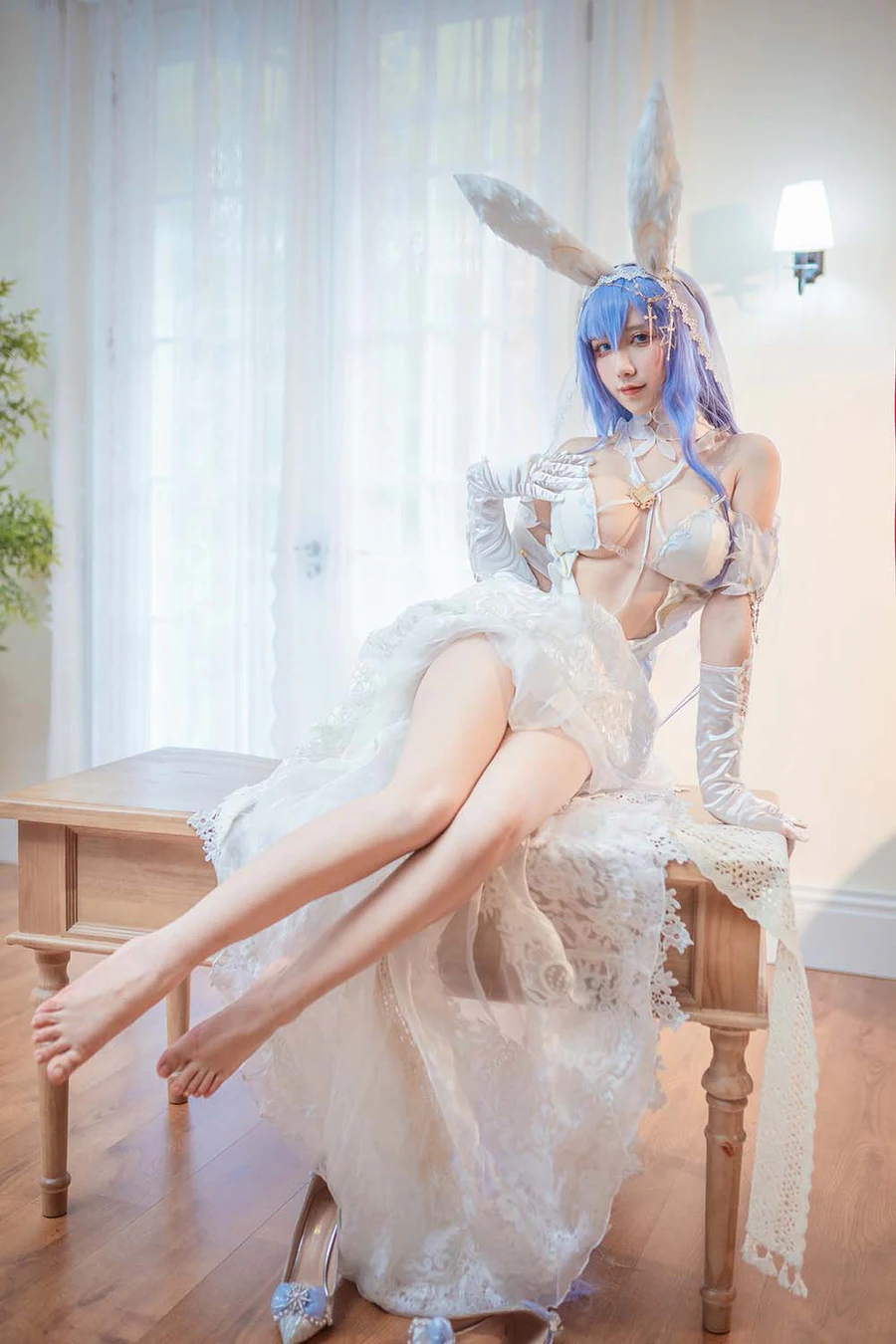 九曲Jean – 花园花嫁 Cosplay-第1张