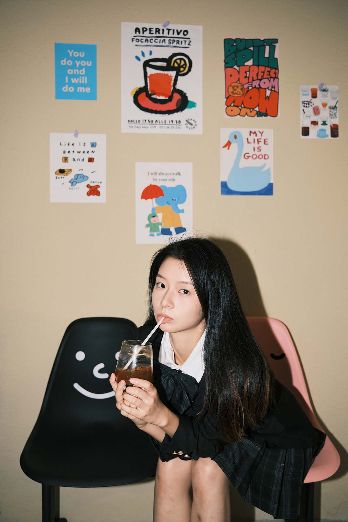 [YITUYU艺图语]2024.12.20 jk奶茶店 蝴蝶妹妹 YITUYU艺图语-第1张