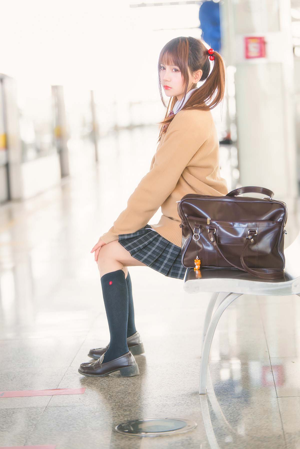 秋山AkI – 秋の恋 Cosplay-第1张
