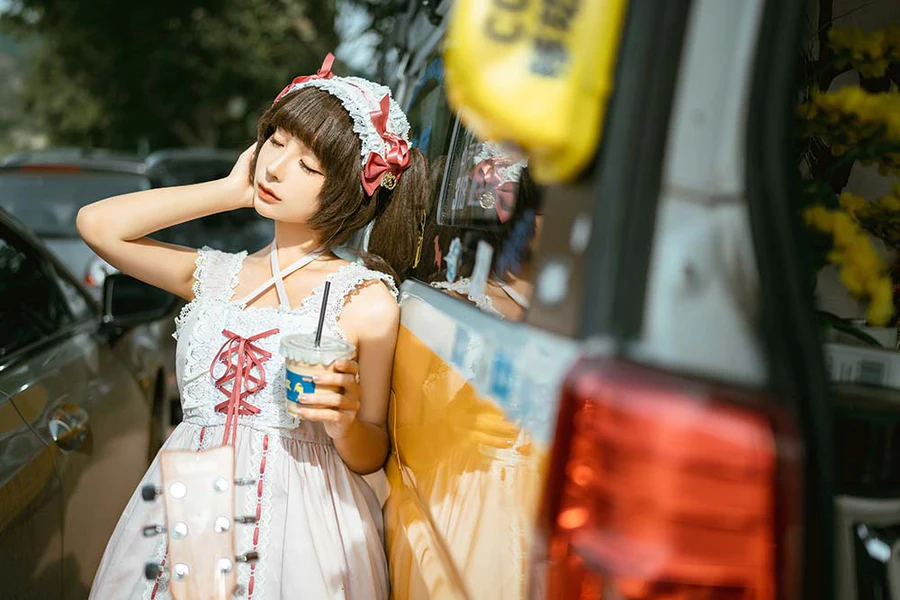 蠢沫沫 – 可以陪我喝一杯咖啡吗 Cosplay-第2张