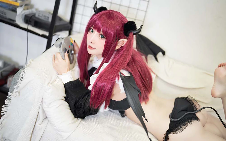 紫氯氯 – 利兹小恶魔 Cosplay-第1张