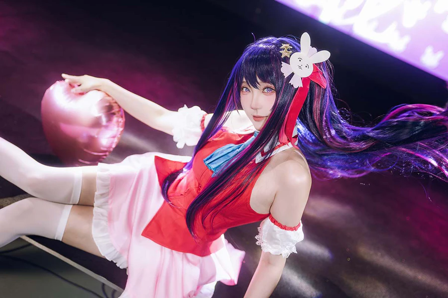 瓜希酱 – 我推的孩子 星野爱 Cosplay-第2张