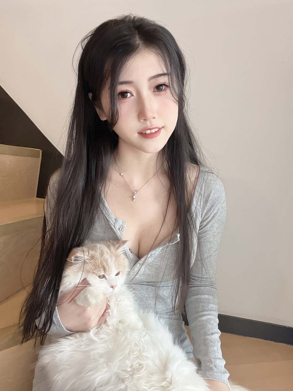 不呆猫 – 居家猫猫女友 Cosplay-第1张
