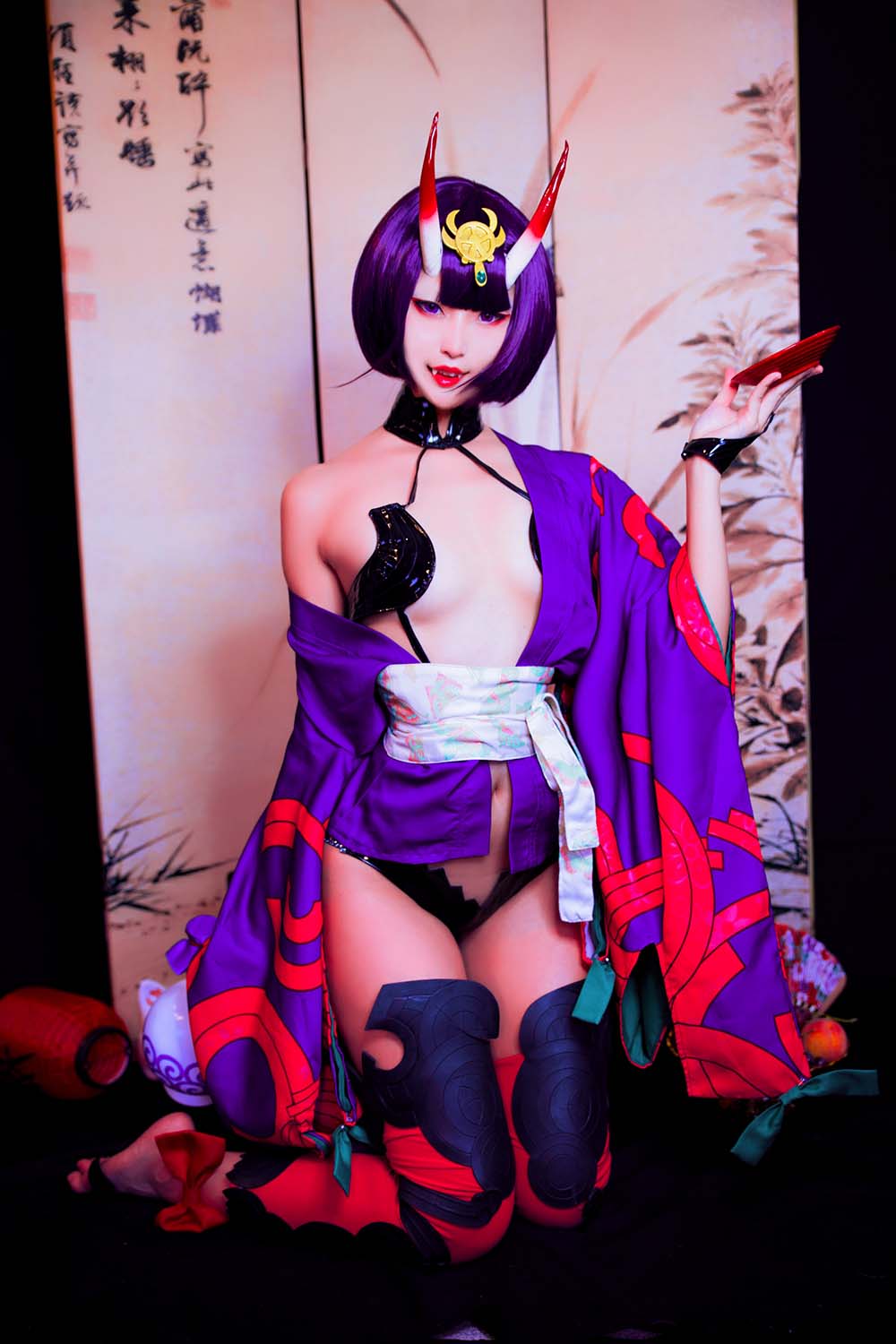 MisswarmJ – Shuten Douji Cosplay-第1张