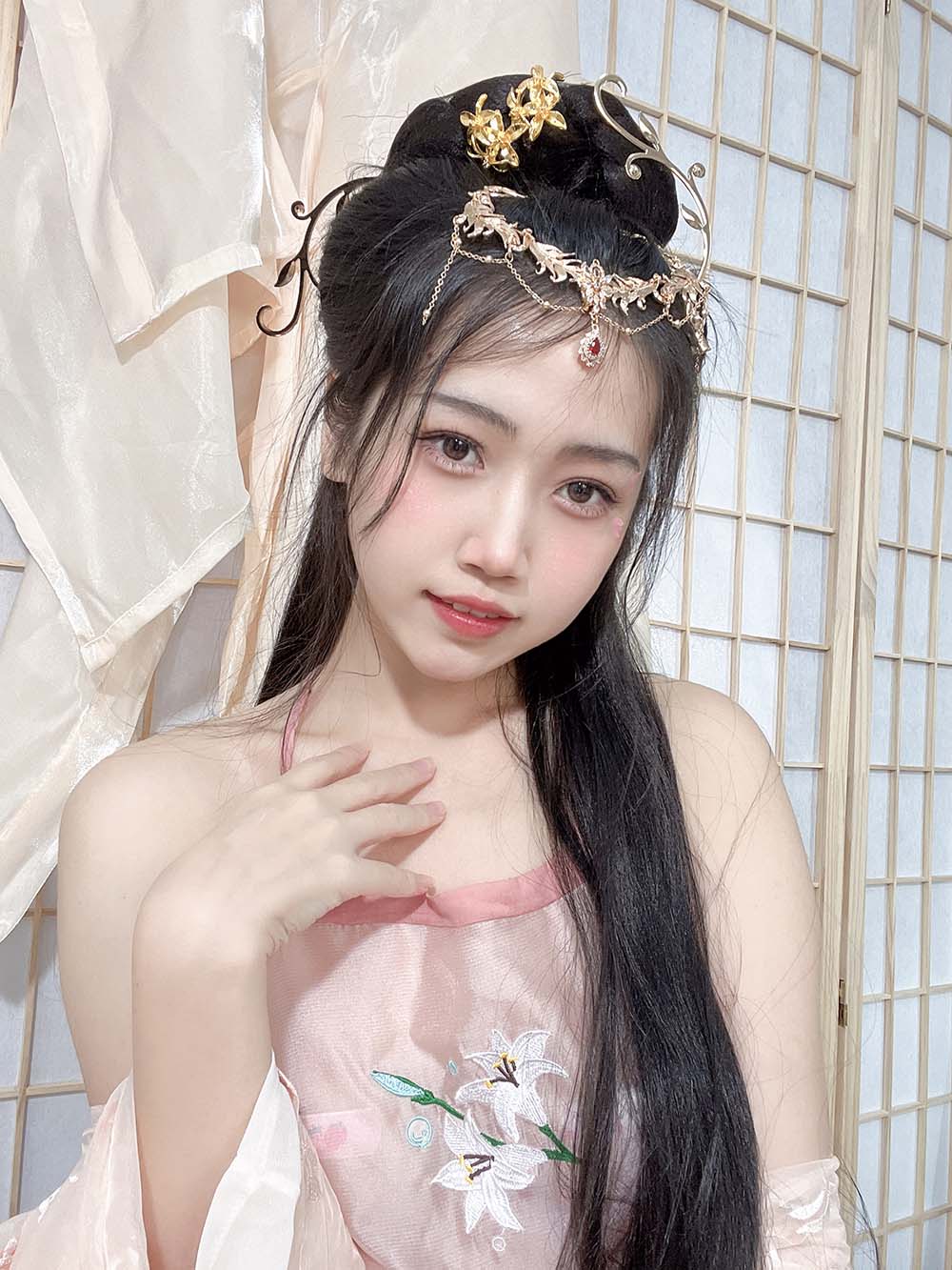 不呆猫 – 宫廷仕女 Cosplay-第2张