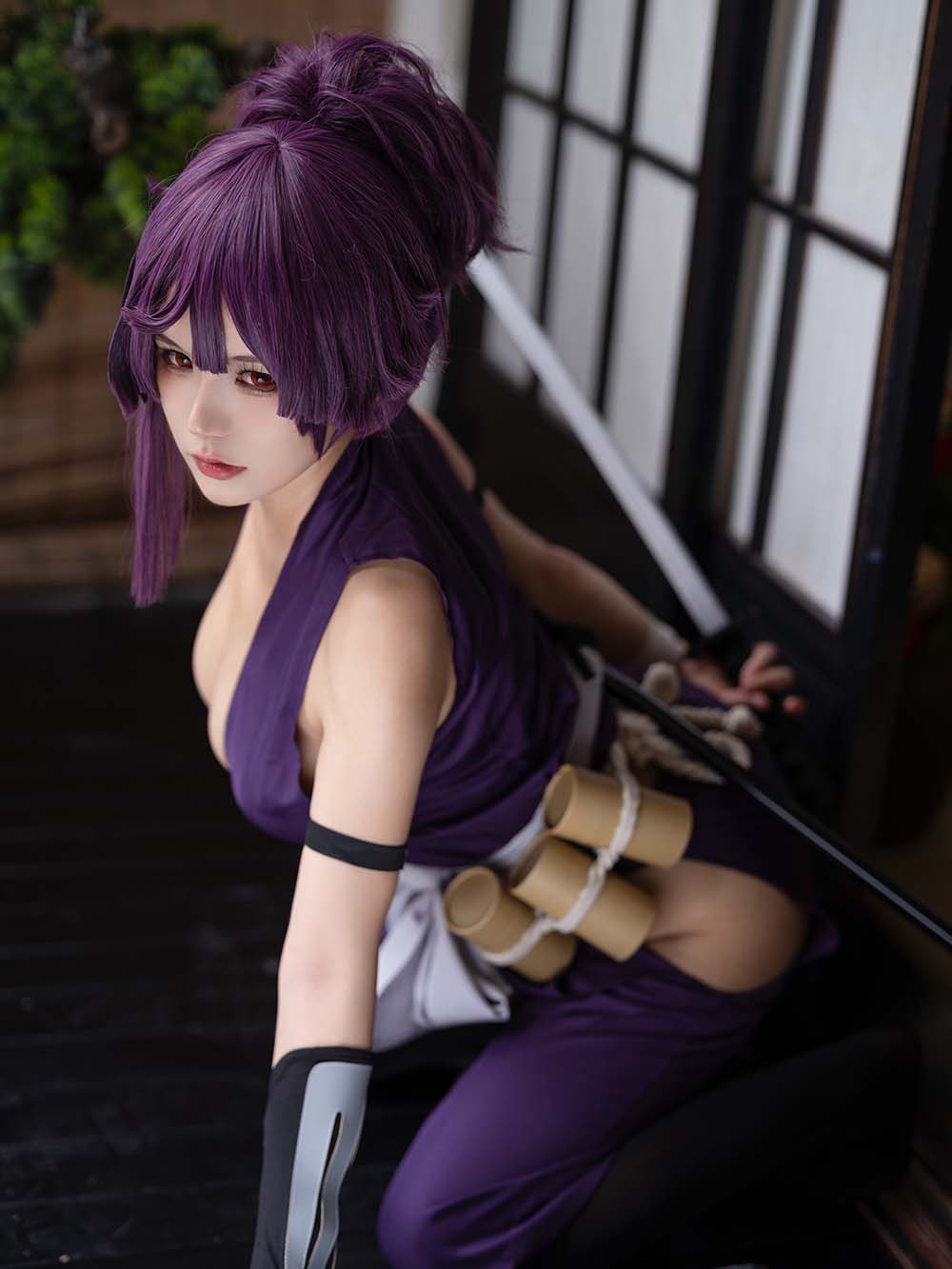小仓千代w – 地狱楽 杠 Cosplay-第2张