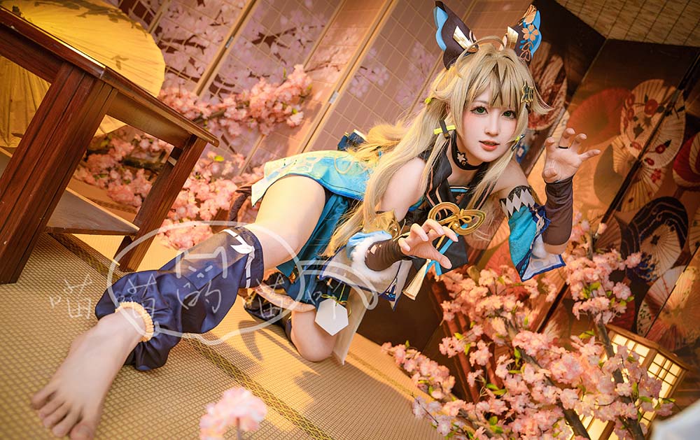 喵喵的喵吖 – 原神猫娘绮良良 Cosplay-第1张