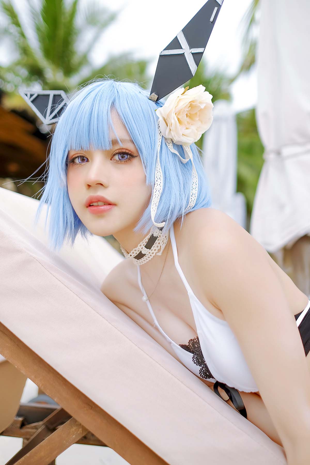 PingPing – Gascogne Bikini (Azurlane) Cosplay-第1张