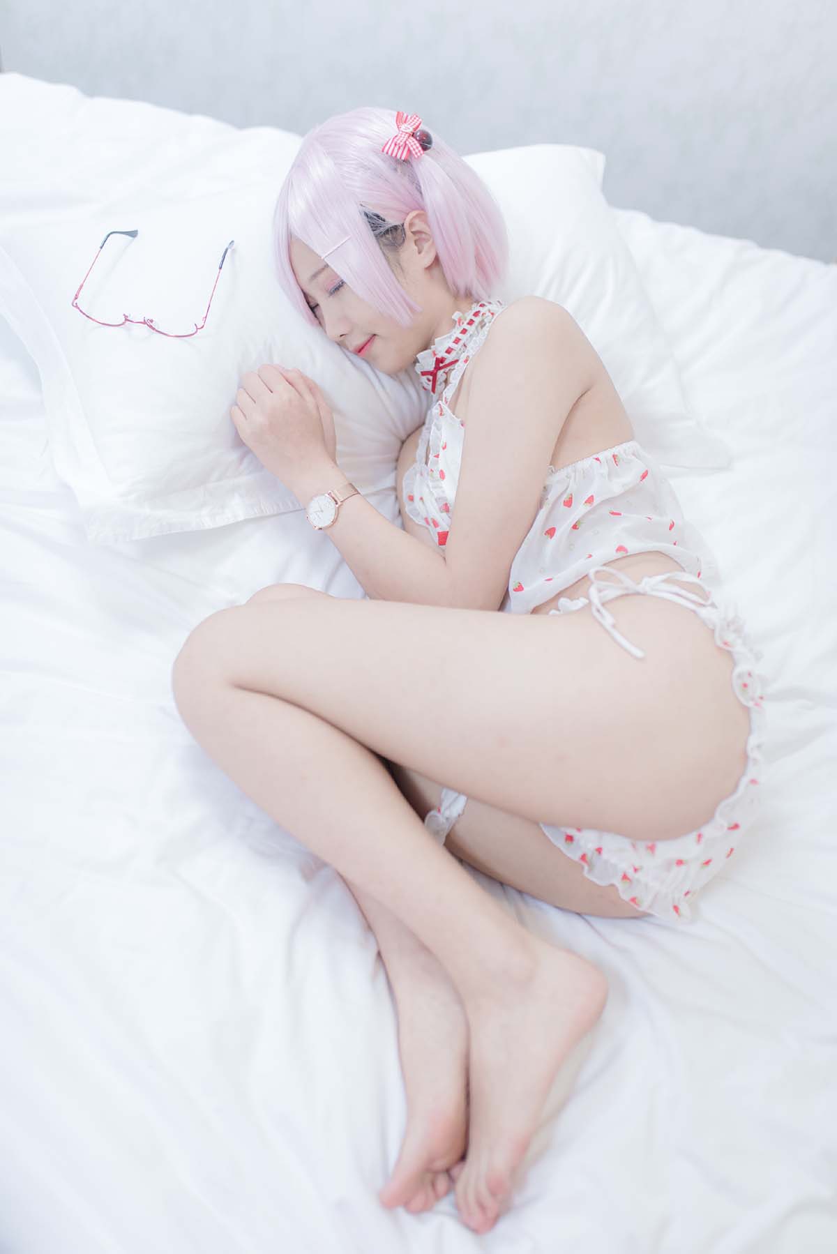 羽天shine – 草莓2 Cosplay-第2张