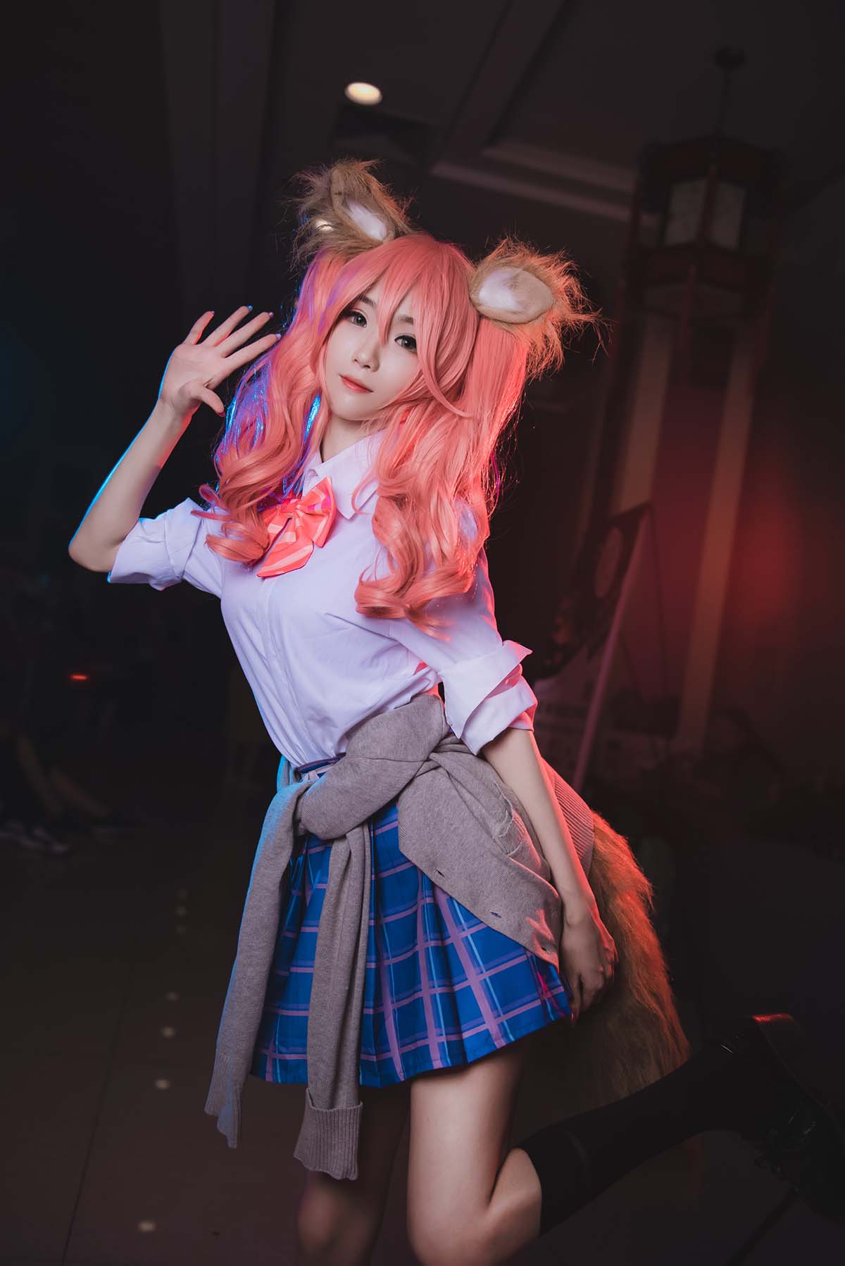 妖君白研 – FATE GRAND ORDER COS FGO玉藻前 Cosplay-第1张