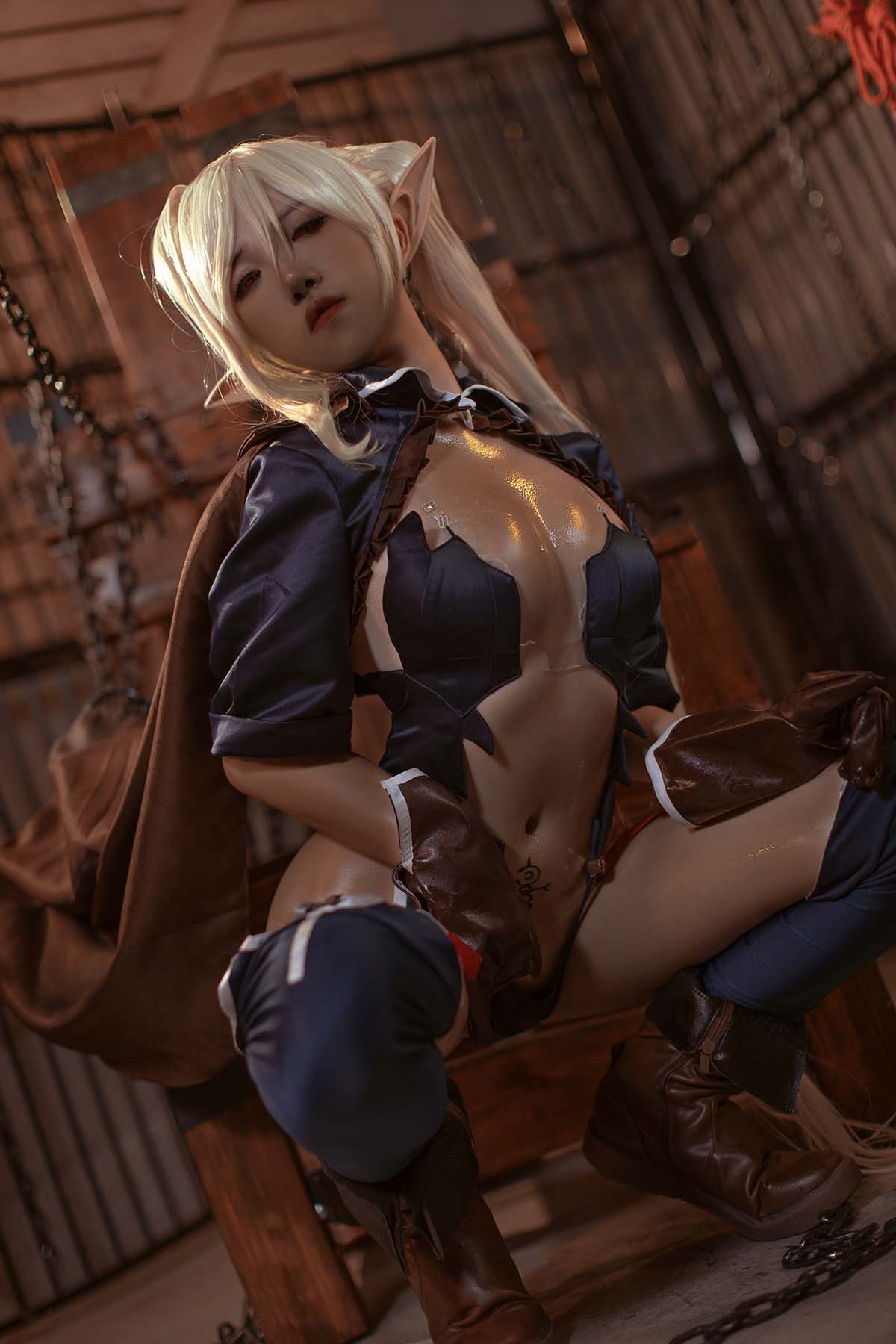 阿薰kaOri – 黑兽克洛伊 Cosplay-第1张