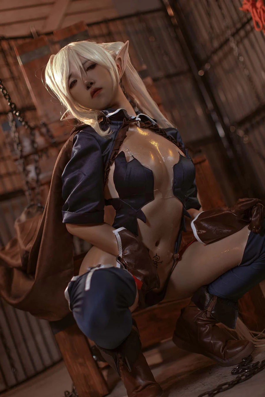 阿薰kaOri – 黑兽克洛伊 Cosplay-第1张