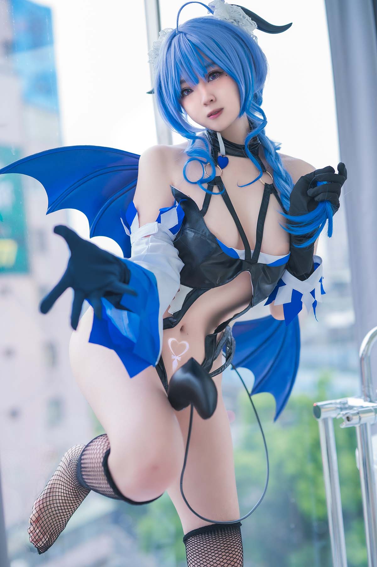 Hatori Sama – Ganyu Succubus Cosplay-第1张
